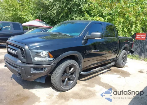 2019 Ram 1500 Classic Warlock 4X4 5'7 Box z USA, uszkodzony, nr VIN 1C6RR7LG6KS676529